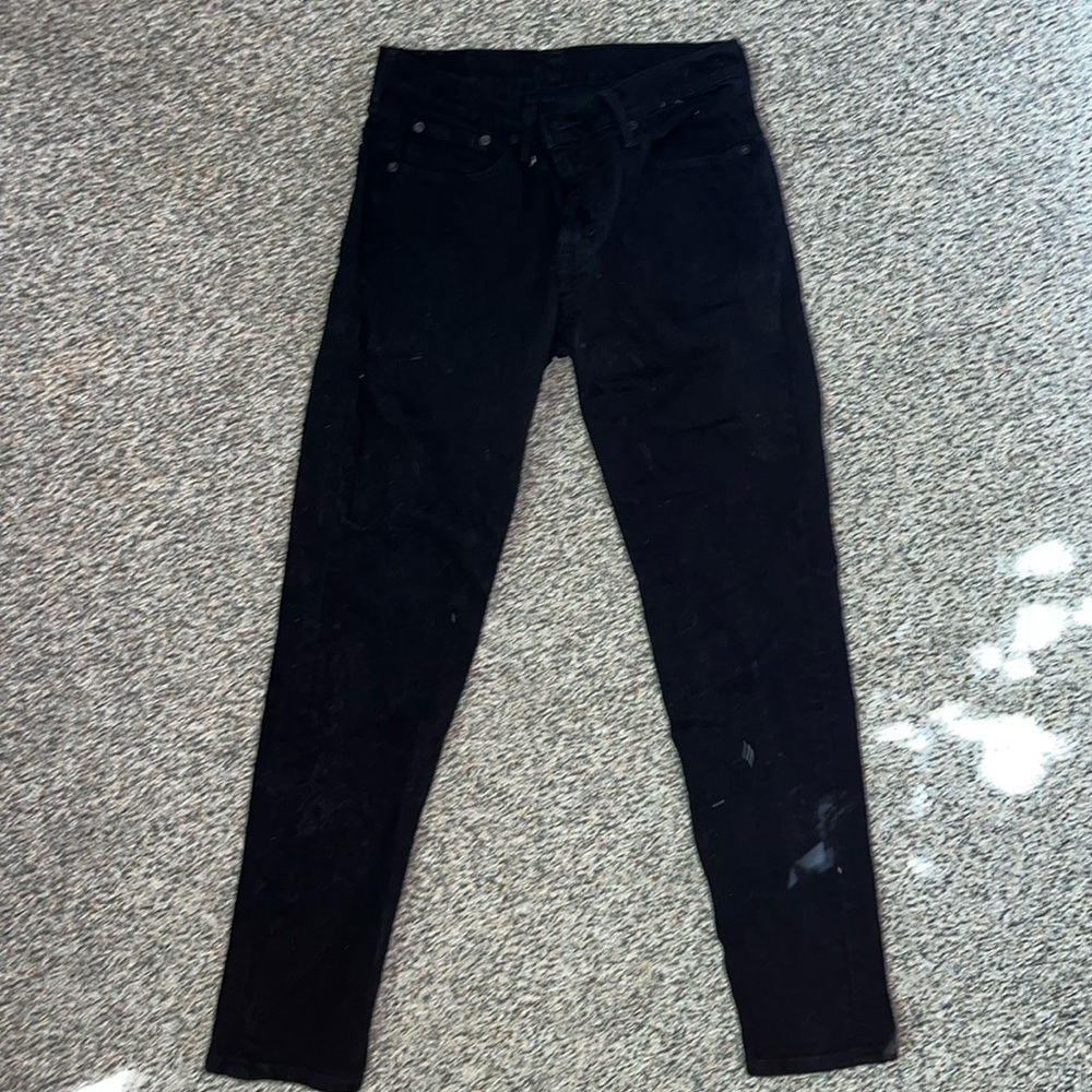Levi’s 511 black denim jeans